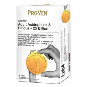 Pro-Ven Adult Acidophilus & Bifidus 25 Billion 30 kapsúl vyobraziť