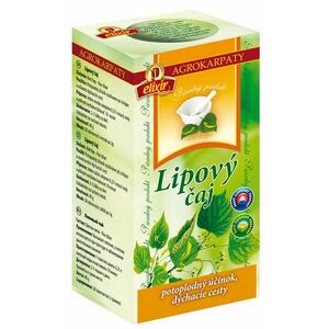 Agrokarpaty Lipový čaj čistý prírodný produkt vrecúška 20 x 2 g vyobraziť