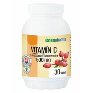EdenPharma VITAMÍN C 1000 mg s postupným uvoľňovaním 30 tabliet vyobraziť