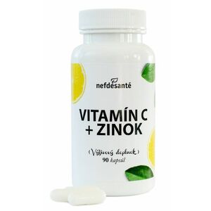 Nefdésanté nefdesanté Vitamín C + Zinok 90 kapsúl vyobraziť