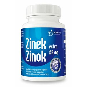 Nutricius Zinok extra 25 mg 100 tabliet vyobraziť