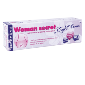 Woman secret RIGHT TIME ovulačný test vyobraziť