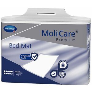 MoliCare Premium Bed Mat 9 kvapiek Absorpčné podložky 60x60cm 15 ks vyobraziť