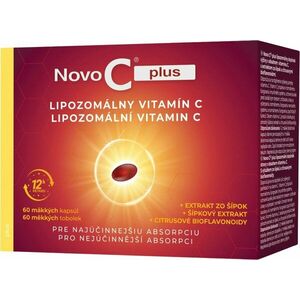 Novo C PLUS Lipozomálny vitamín C 60 mäkkých kapsúl vyobraziť