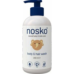 Nosko body & hair wash Detský telový a vlasový šampón, 200 ml vyobraziť