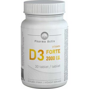 Pharma Activ Vitamin D3 FORTE 2000 I.U. 30 tabliet vyobraziť