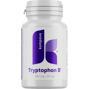 Kompava Tryptofan B+ 500 mg 60 kapsúl vyobraziť