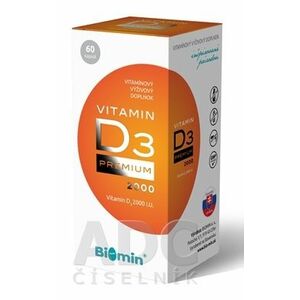 Biomin Vitamin D3 Premium 60 kapsúl vyobraziť