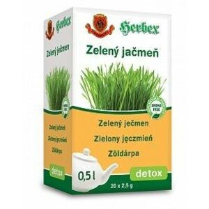 Herbex Zelený jačmeň bylinný čaj, 20 x 2.5 g vyobraziť