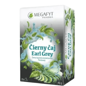 Megafyt Čierny čaj Earl Grey vrecúška 20 x 2 g vyobraziť