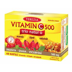 Terezia Company Vitamin C trio natur+ 60 kapsúl vyobraziť