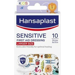 Hansaplast Sensitive Zvieratká náplasť XL 10 ks vyobraziť