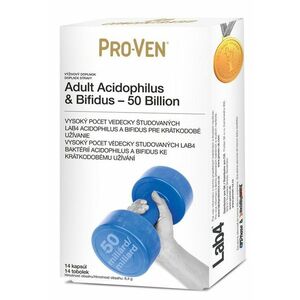 Pro-Ven Adult Acidophilus & Bifidus 50 Billion 14 kapsúl vyobraziť