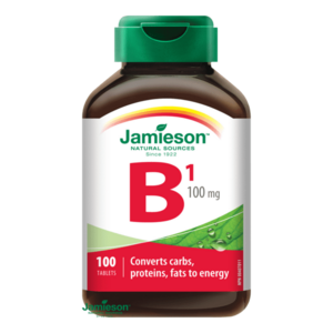 Jamieson Vitamín B1 tiamín 100 mg 100 tabliet vyobraziť