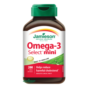 Jamieson Omega-3 Select™ mini 200 kapsúl vyobraziť