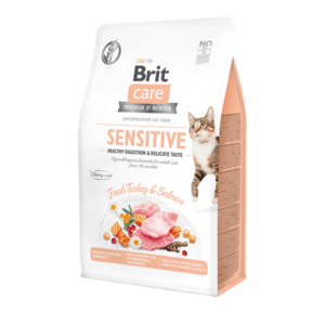 Brit Care Granule Cat Grain-Free Sensitive Healthy Digestion & Delicate Taste 400 g vyobraziť