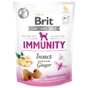 BRIT Dog Functional Snack Immunity Insect 150 g vyobraziť