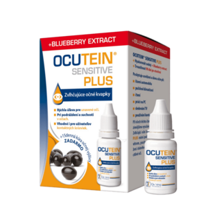 Ocutein Sensitive Plus očné kvapky 15ml + Ocutein Fresh 15 tobolek zadarmo vyobraziť