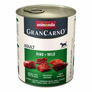 Animonda Konzerva Gran Carno hovädzie + zverina 800 g vyobraziť