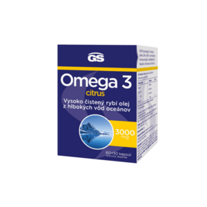 GS Omega 3 Citrus 60+30 kapsúl vyobraziť