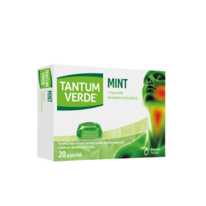 Tantum Verde Mint 3 mg 20 pastiliek vyobraziť