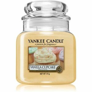 Yankee Candle Vanilla Cupcake vonná sviečka Classic stredná 411 g vyobraziť