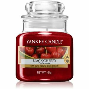 Yankee Candle Black Cherry vonná sviečka Classic stredná 104 g vyobraziť