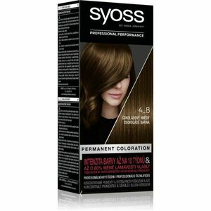 Syoss Color permanentná farba na vlasy odtieň 4-8 Chocolate Brown vyobraziť
