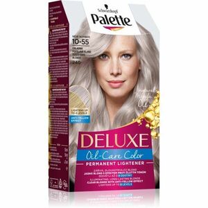 Schwarzkopf Palette Deluxe permanentná farba na vlasy odtieň 10-55 240 Dusty Cool Blonde vyobraziť