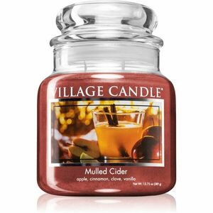 Village Candle Mulled Cider vonná sviečka (Glass Lid) 389 g vyobraziť