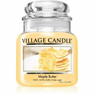 Village Candle Maple Butter vonná sviečka (Glass Lid) 389 g vyobraziť