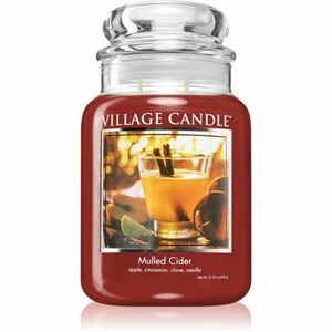 Village Candle Mulled Cider vonná sviečka (Glass Lid) 602 g vyobraziť