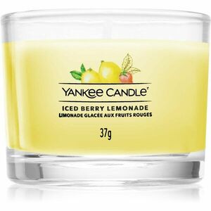 Yankee Candle Iced Berry Lemonade votívna sviečka glass 37 g vyobraziť