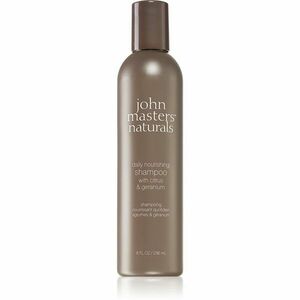 John Masters Organics Citrus & Geranium Daily Nourishing Shampoo vyživujúci šampón na každodenné použitie 236 ml vyobraziť