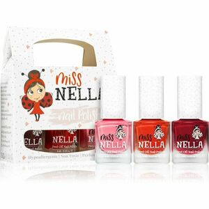 Miss Nella Peel Off Nail Polish Set sada lakov na nechty vyobraziť