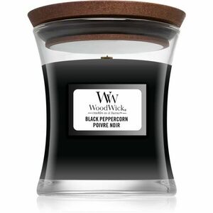 Woodwick Black Peppercorn vonná sviečka s dreveným knotom 85 g vyobraziť