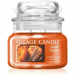 Village Candle Spiced Pumpkin vonná sviečka (Glass Lid) 262 g vyobraziť
