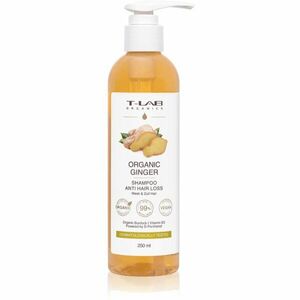 T-LAB Organics Organic Ginger Anti Hair Loss Shampoo posilňujúci šampón pre rednúce vlasy 250 ml vyobraziť