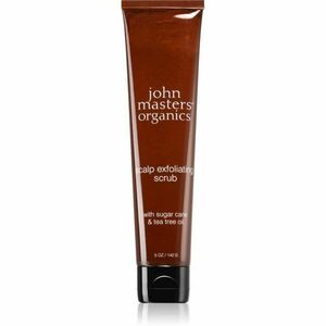 John Masters Organics Scalp Exfoliating Scrub with Sugar Cane & Tae Tree Oil čistiaci peeling pre pokožku hlavy 142 g vyobraziť