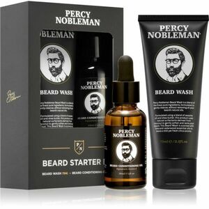 Percy Nobleman Beard Starter Kit sada (na bradu) vyobraziť