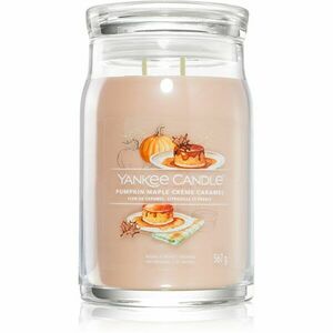 Yankee Candle Pumpkin Maple Crème Caramel vonná sviečka 567 g vyobraziť