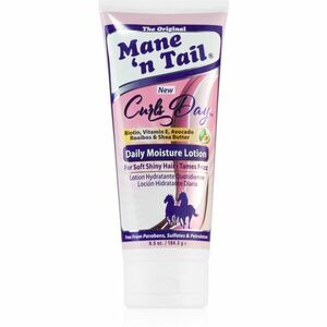 Mane 'N Tail Curls Day Daily Moisture Lotion bezoplachová hydratačná starostlivosť pre jemné vlasy 192 ml vyobraziť