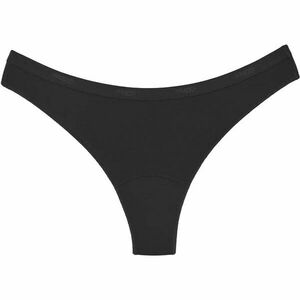 Snuggs Period Underwear Brazilian: Light Flow Black látkové menštruačné nohavičky pre slabú menštruáciu veľkosť XS Black 1 ks vyobraziť
