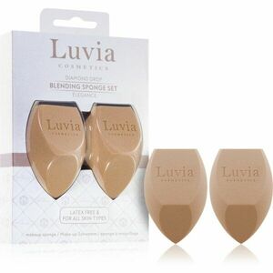 Luvia Cosmetics Diamond Drop Blending Sponge Set multifunkčná hubka na mejkap duo farba Elegance 2 ks vyobraziť