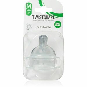 Twistshake Anti-Colic Teat cumlík na fľašu Medium 2 m+ 2 ks vyobraziť