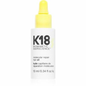 K18 Molecular Repair Hair Oil vyživujúci suchý olej pre poškodené a krehké vlasy 10 ml vyobraziť