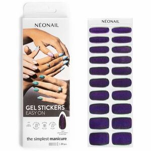 NEONAIL Easy On Gel Stickers nálepky na nechty odtieň M02 20 ks vyobraziť