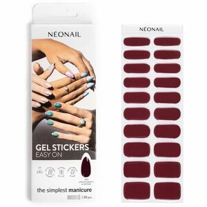 NEONAIL Easy On Gel Stickers nálepky na nechty odtieň M05 20 ks vyobraziť