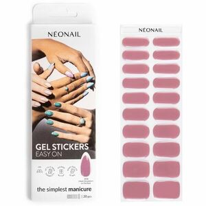 NEONAIL Easy On Gel Stickers nálepky na nechty odtieň M08 20 ks vyobraziť