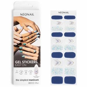 NEONAIL Easy On Gel Stickers nálepky na nechty odtieň M10 20 ks vyobraziť